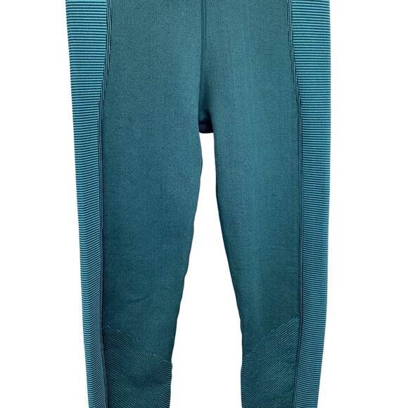 Aerie OFFLINE Womens Leggings‎ Size Xsmall High-Rise 7/8 Green Fleece Pants - Picture 3 of 10